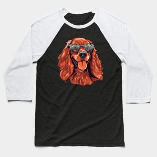 Summer dog in sunglasses, summer Baseball T-Shirt